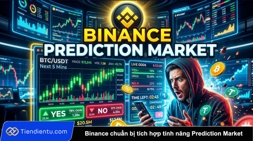 Binance chuan bi tich hop tinh nang Prediction Market