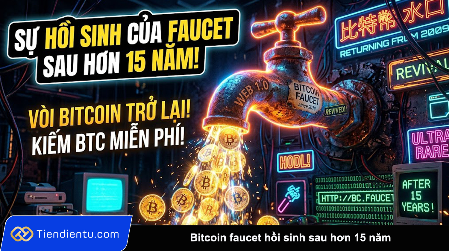 Bitcoin faucet hoi sinh sau hon 15 nam