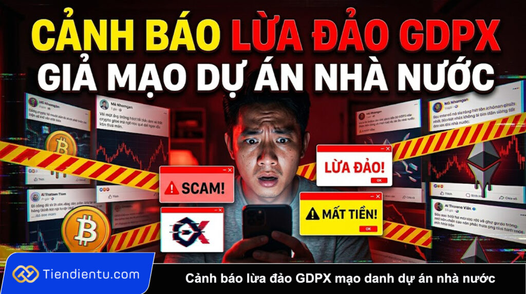 Canh bao lua dao tien dien tu GDPX mao danh du an nha nuoc lan tran tren mang xa hoi