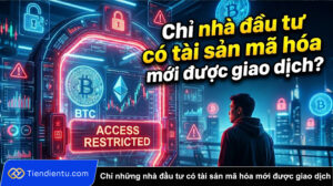 Chi nhung nha dau tu co tai san ma hoa moi duoc giao dich tren san thi diem