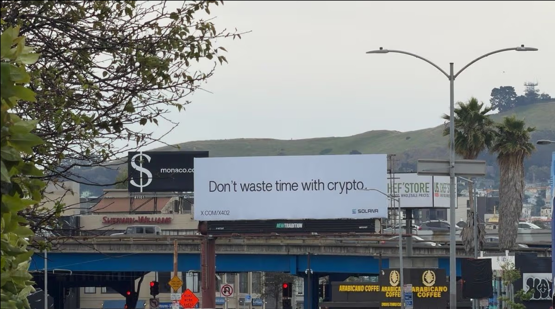 Solana Foundation gây chú ý với quảng cáo: Đừng lãng phí thời gian với Crypto