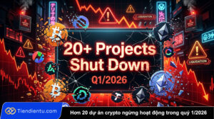 Hon 20 du an crypto ngung hoat dong trong quy 1 2026