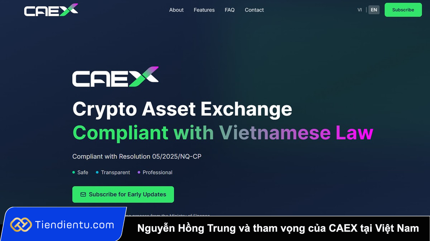 Chủ tịch Nguyễn Hồng Trung và tham vọng của CAEX tại Việt Nam 4 Nguyen Hong Trung va tham vong cua CAEX tai Viet Nam