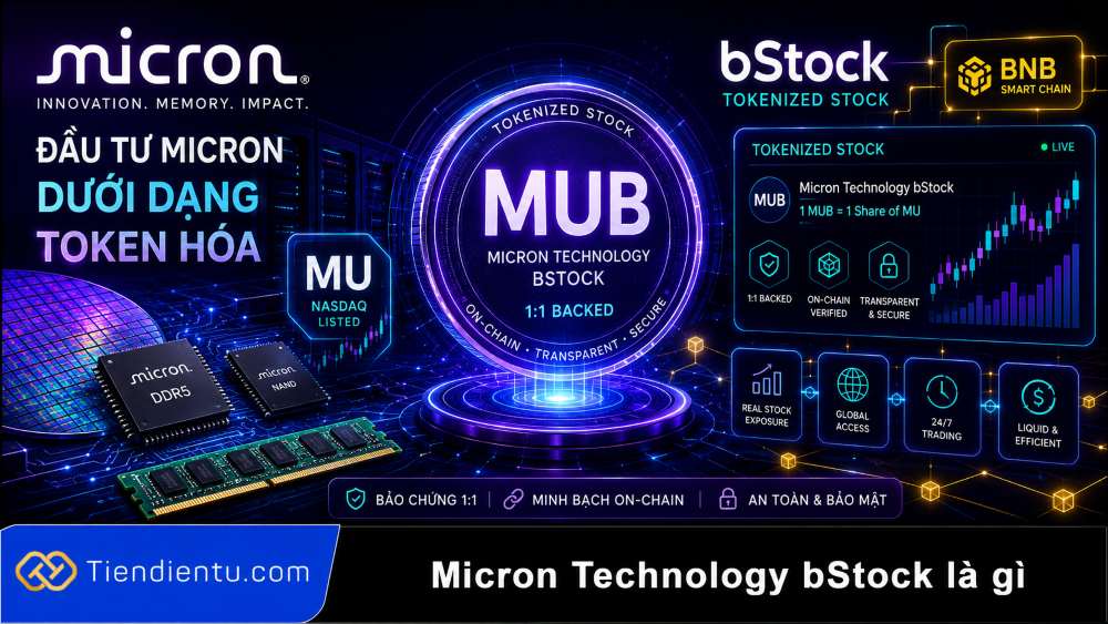 Micron Technology bStock (MUB) là gì? Tìm hiểu token cổ phiếu MU