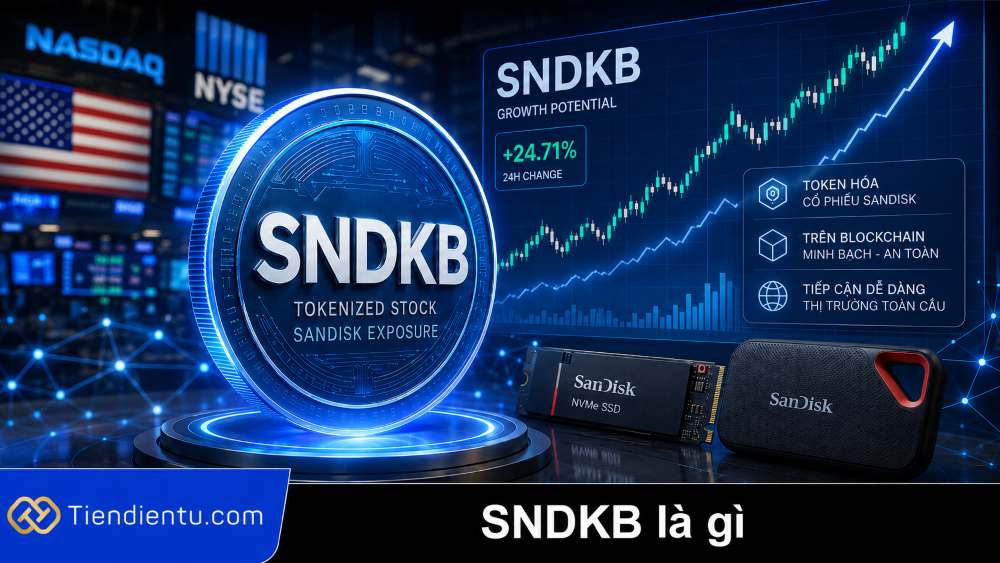 SNDKB là gì? Tìm hiểu token cổ phiếu Sandisk