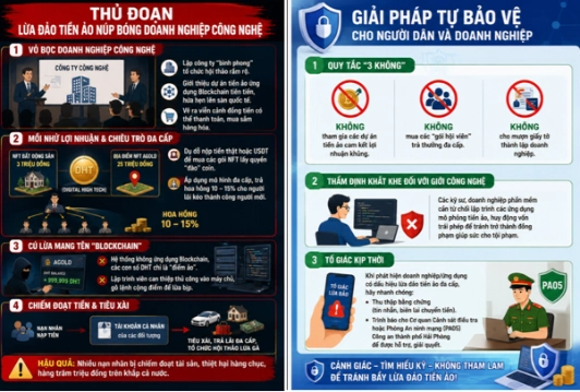  Thủ đoạn lừa đảo và khuyến cáo từ Cơ quan điều tra. 