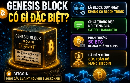 Genesis Block có gì đặc biệt?