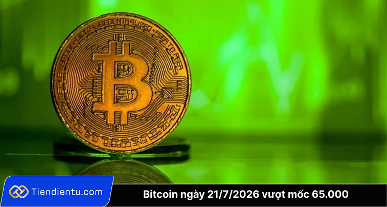 Bitcoin ngày 21/7/2026 vượt mốc 65.000, thị trường toàn sắc xanh hậu World Cup 9 Untitled 7 8
