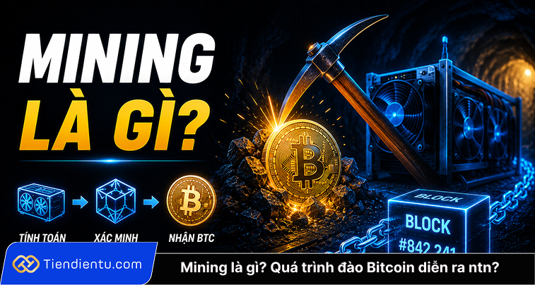 Mining là gì? Quá trình đào Bitcoin diễn ra như thế nào?