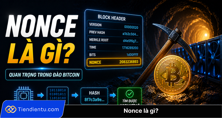 Nonce là gì? Thành phần quan trọng trong quá trình đào Bitcoin