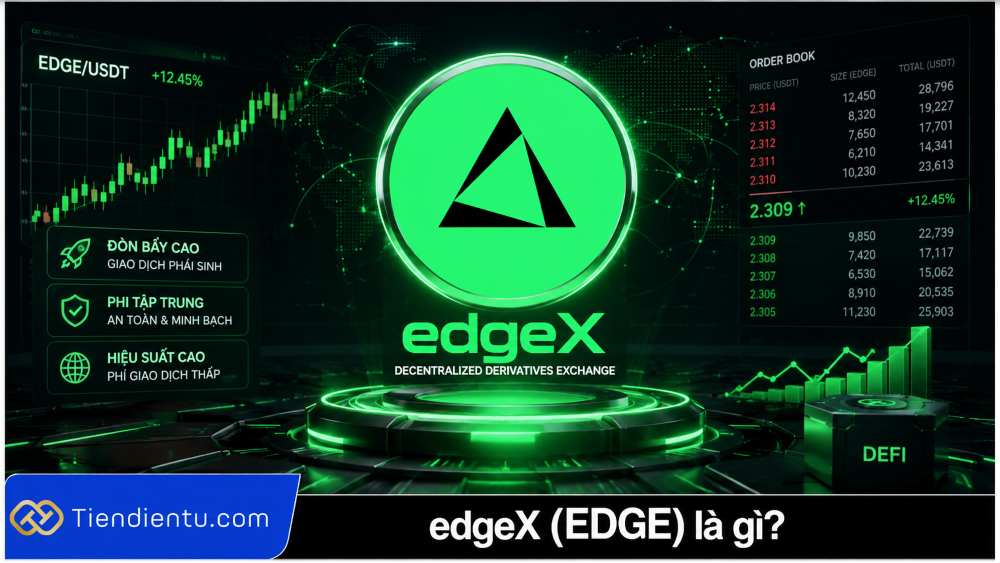 edgeX (EDGE) là gì? Sàn giao dịch phái sinh phi tập trung